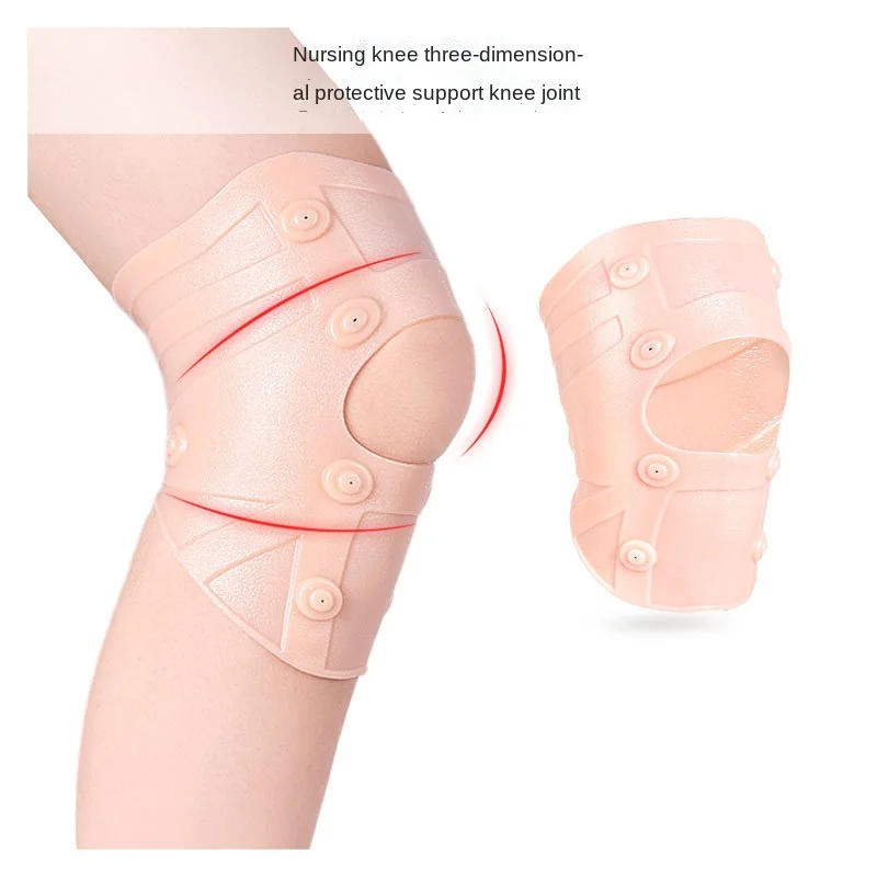 Waterproof Silicone Magnetic Therapy Knee Compression Sleeve Support For Joint Pain Arthritis Pain Relief