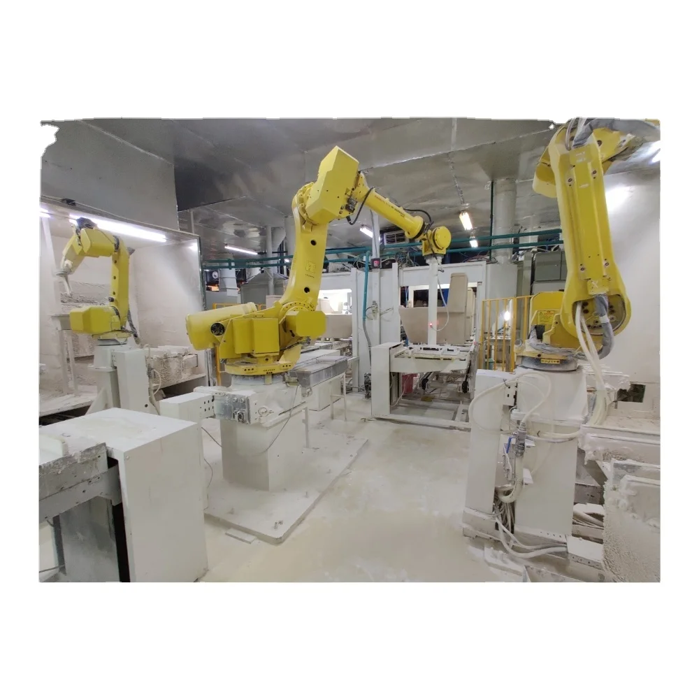 Perfect Glaze Coating Robot System with Devil Biss Spray Gun