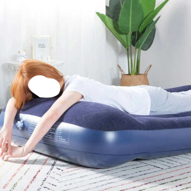 Outdoor Comfortable Foolding Portable Inflatable Mattress Bed Sleeping Mattress For Camping