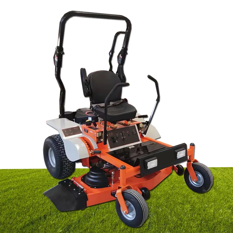27HP Gasoline Engine Lawn Mower Zero Turn Riding On Lawn Mower Commercial Grade Lawn Movers