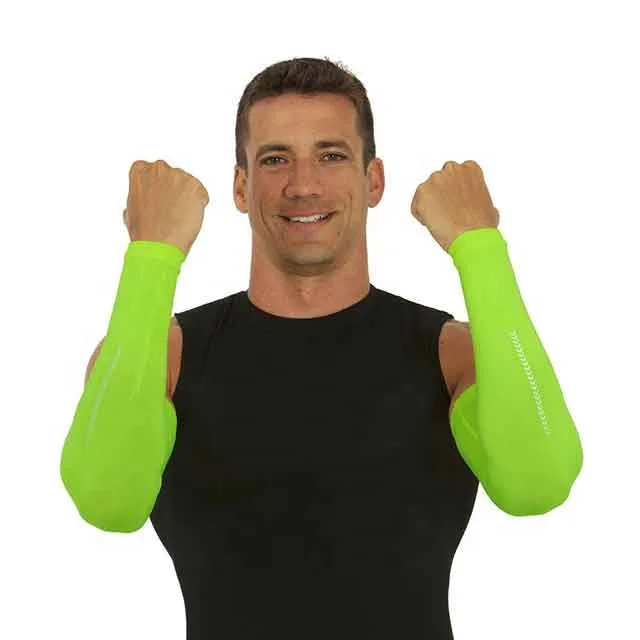 Unisex Arm Sleeves UV Sun Protection Cooling Ice Silk Arm Sleeves Cover Outdoor Cycling Running Fishing UV Protection