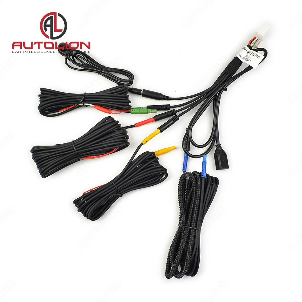 Auto Calibration 1080P 360 Degree Panoramic Backup Camera 2D 3D Surround Bird View DVR System for 2018 Lexus es