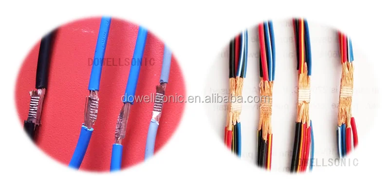 Pneumatic spot welding machine for metal wire and cable