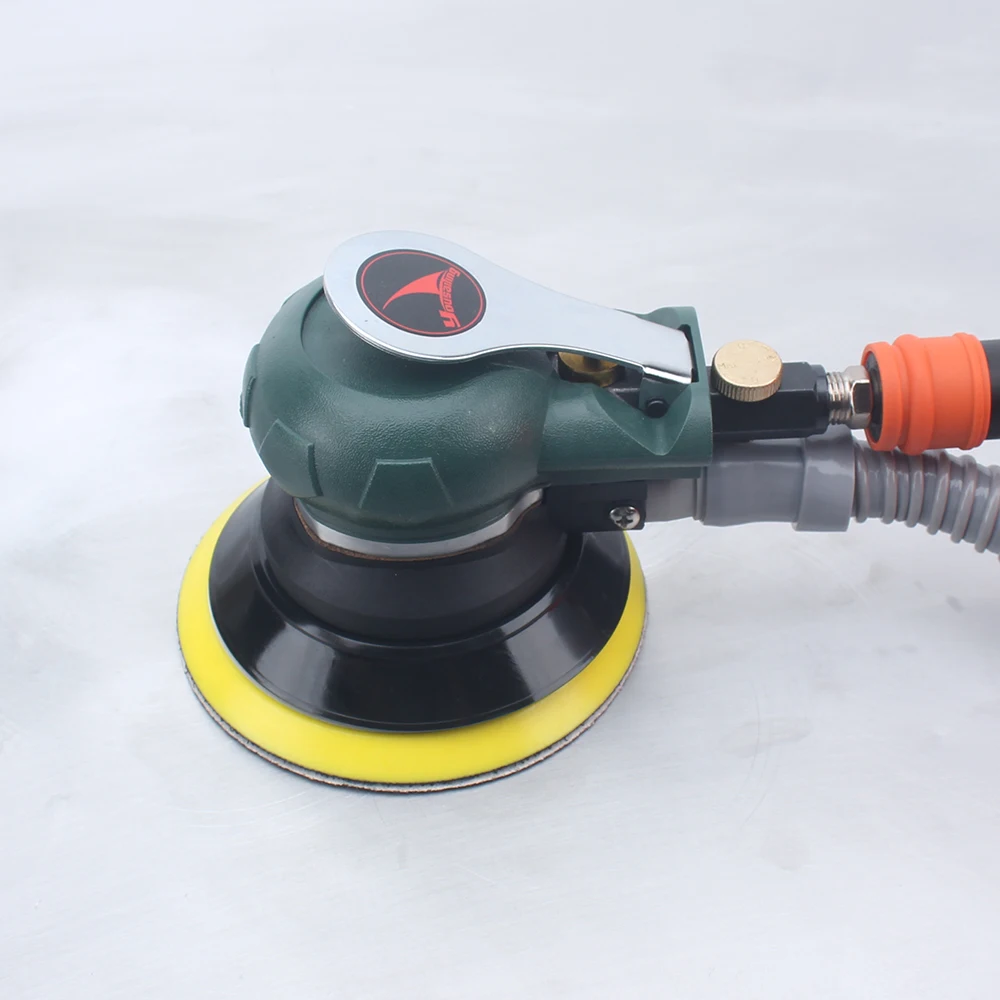 5 Inches Vacuum Pneumatic Sanders 125MM Sanding Machine Air Eccentric 4.8mm Car Polisher