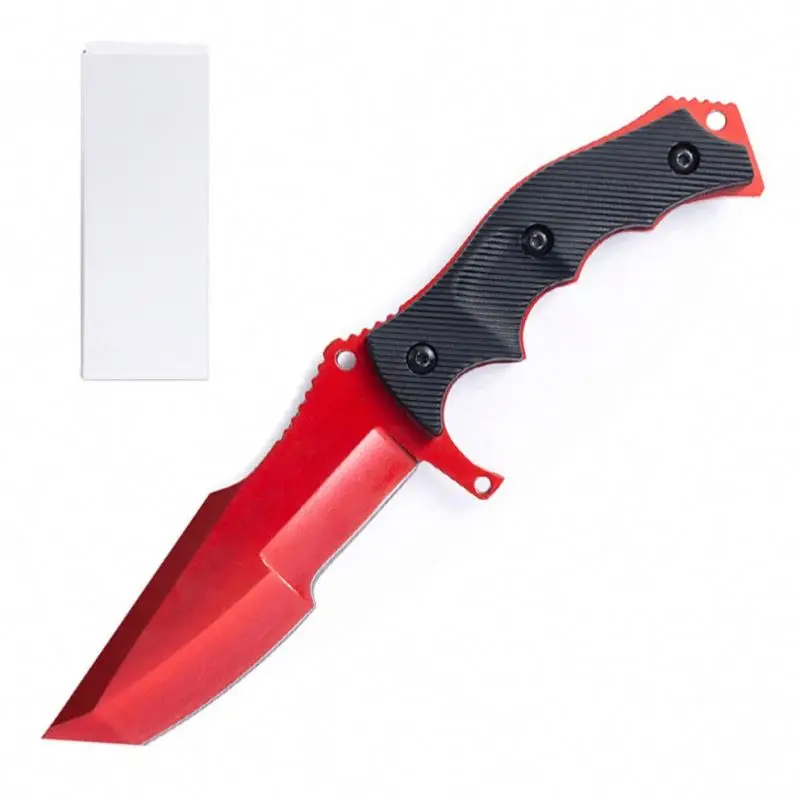 RANK1982 New Fashion Tanto Fixed Blade Fight Messer Custom Hunting Tactical Survival Handle Knife Hand Tools