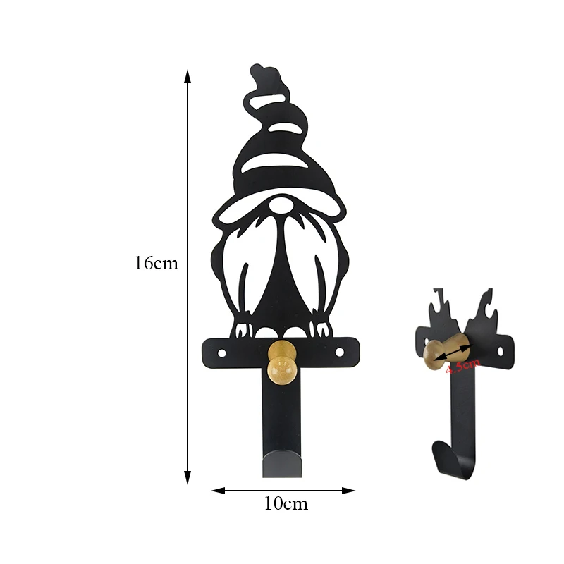 Wholesale Customized Color Metal Hanging Hooks Best Selling Creative Design Key Chain Hooks Holder