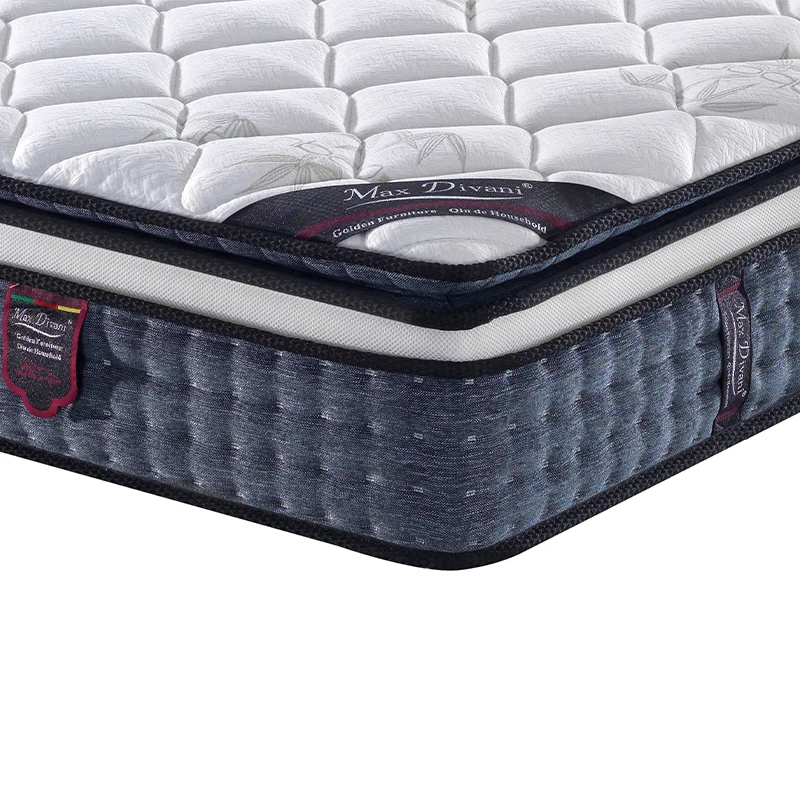Comfortable Memory Foam Body Zone Hypo-Allergenic Colchon Bedroom Hotel Furniture Set In A Box Pocket Spring Mattress