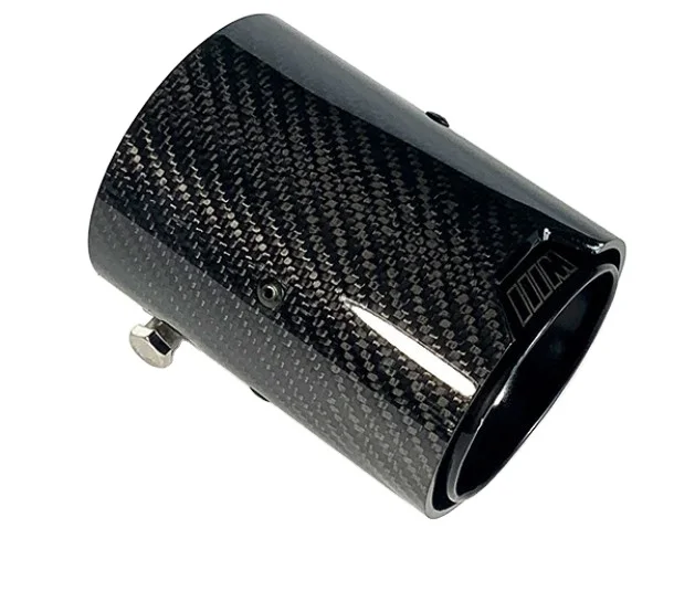 Full Black M performance Carbon Fiber Exhaust Muffler Pipe Tips for BMW M2 M3 M4 M5 F10 F80 F82 F83 F87