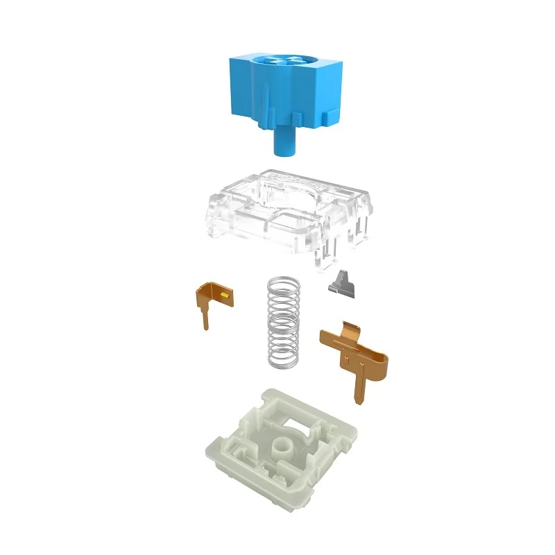 GATERON  KS-33 3 pin blue red brown silver customized DIY Hot swap mechanical keyboard low profile 2.0 switch