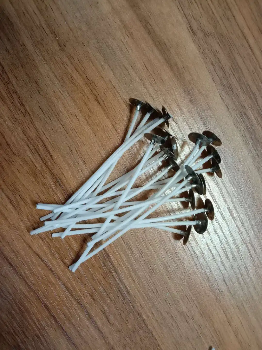 1000pcs 8cm Length Smokeless Wax Coated Cotton Candle Wick for Making Supplies With
