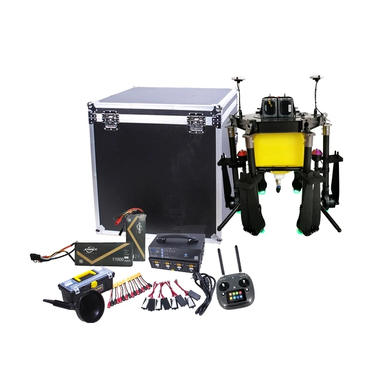 Autonomous sprayer drone with electrostatic centrifugal nozzles/drone fumig sprayer for agriculture fro sale