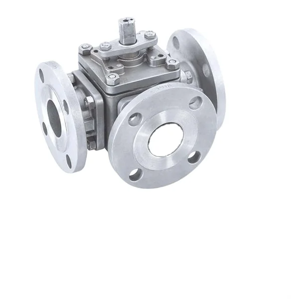 Stainless Steel DN15-DN100 3 Way Ball Valves 2 Inches