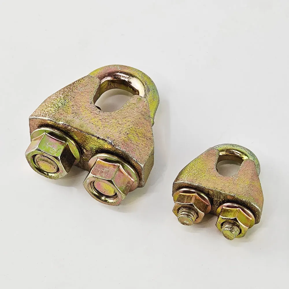 Drop Forged Galvanized DIN 1142 Wire Rope Clips for Lifting