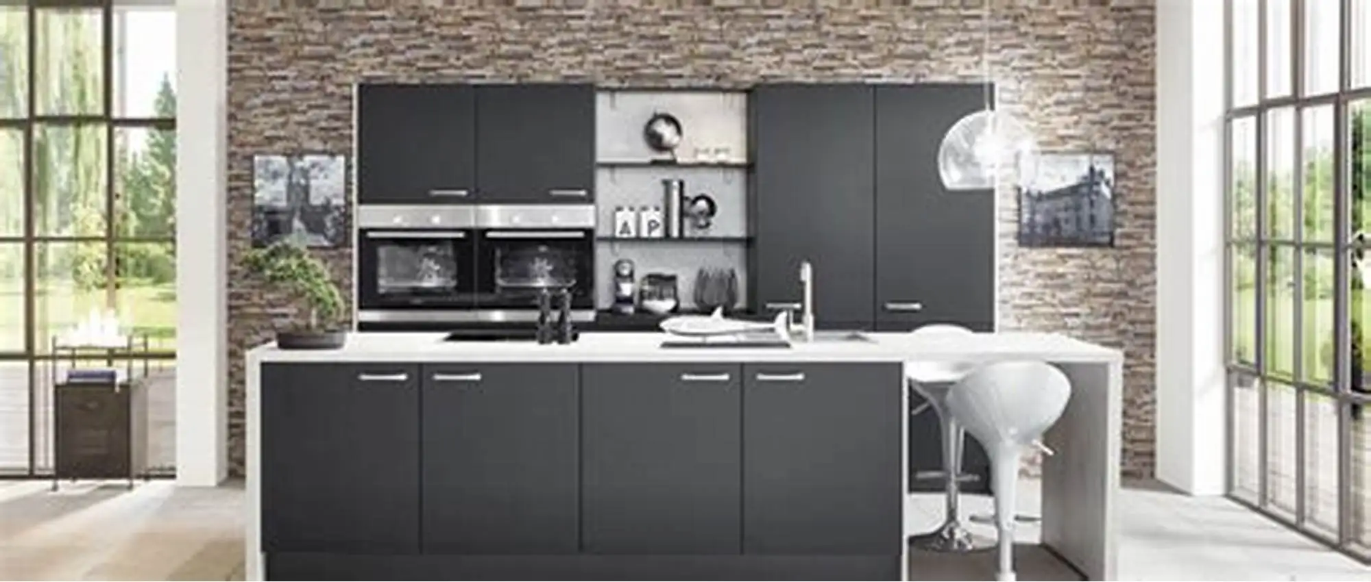 Американские современные дизайнерские настенные базовые элементы серые лакированные кухонные шкафы