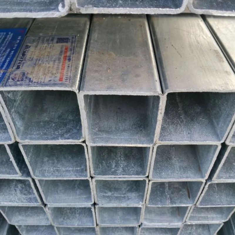 High Quality Galvanized Square Tube Pre Gi Galvanized Steel Pipe Price 1.5mm Galvanized Iron Tube for Construction