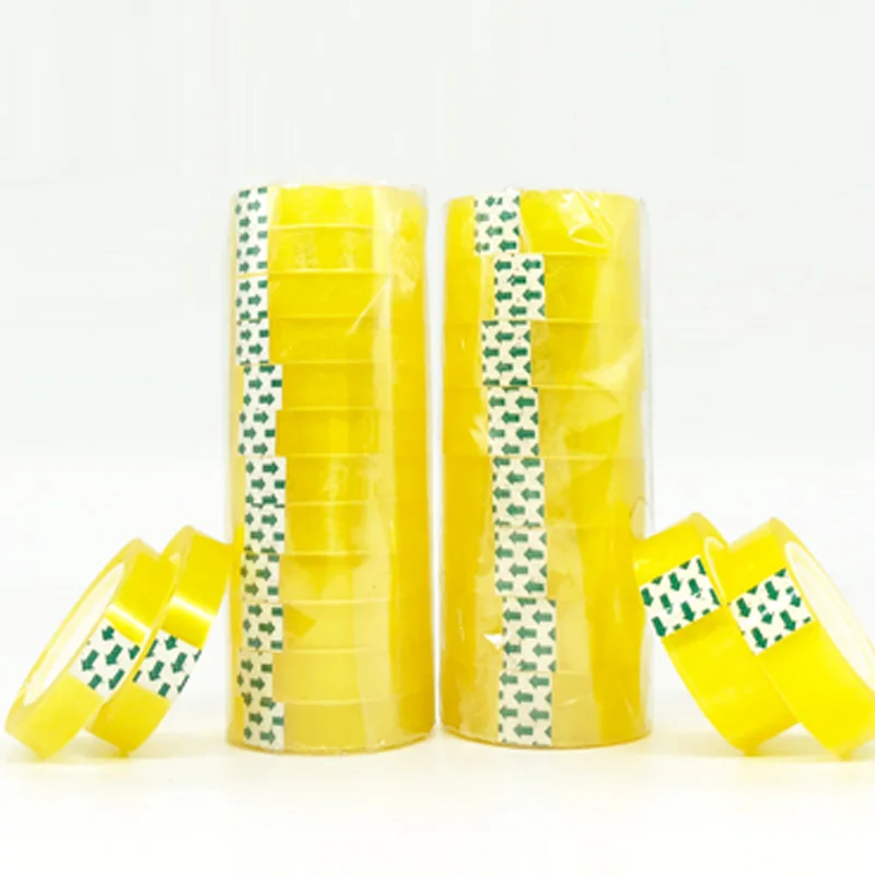 Super Clear Size Bopp Film Adhesive Gum Stationery Tape Cello Tape Student Tape