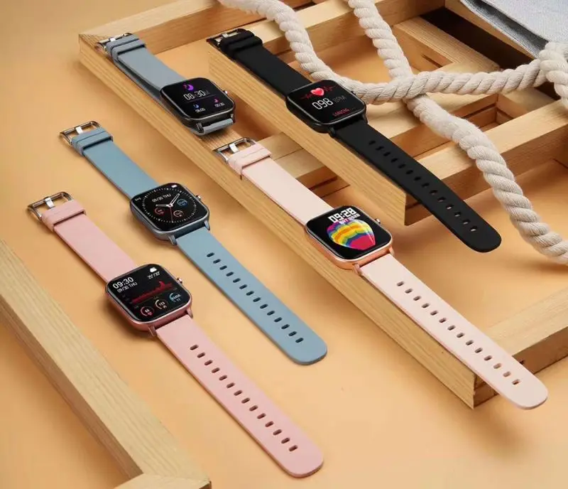 P8 горячая Распродажа Bt Смарт-часы с сенсорным экраном и пульсометром