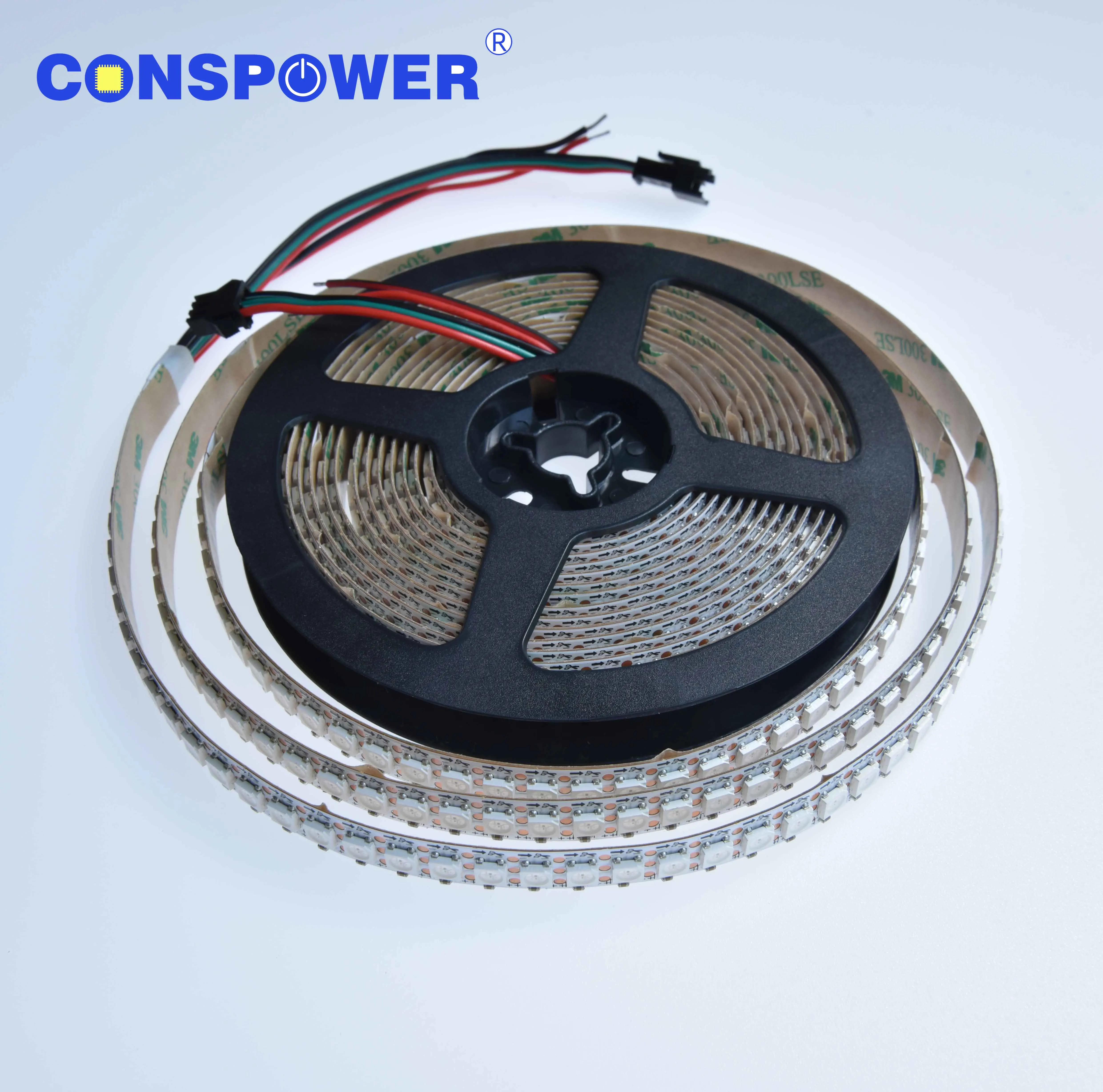 RGB5050 Digital Strip 144LEDS/M Built-in IC SK6812 5050 WS2812B Color Strip 5050RGB 5V Addressable RGB Led Strip Manufacturer