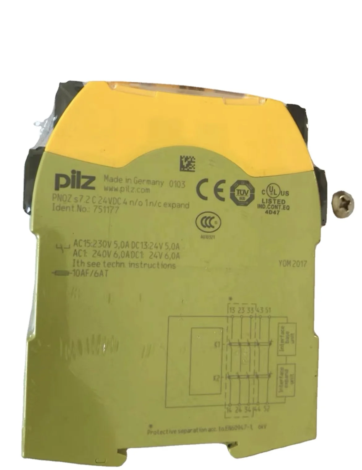PNOZ S3 750103 Safety relay