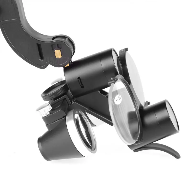 6.0x/2.5x/3.5x Complete Set Dental Loupes With 5W LED Headlamp Medical Magnifier Wireless Surgical Headlight With 2pc Battery