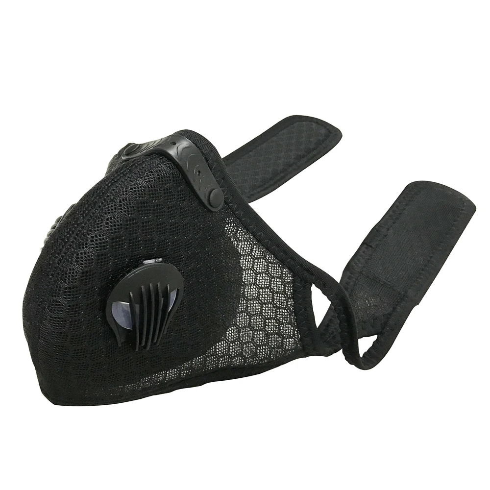 Пылезащитная маска с логотипом на заказ, маска с фильтром для половины лица, маска для занятий спортом на открытом воздухе, езды на велосипеде