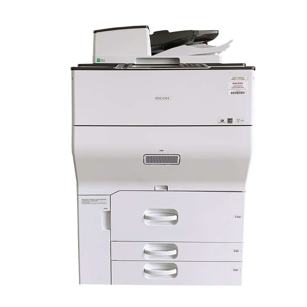 
Copier Used Photocopy Machine RICOH Aficio MP C8002 Color Copier Machine Ricoh MPC 8002 Photocopieurs Couleur Machine Utilises  (1600196217613)