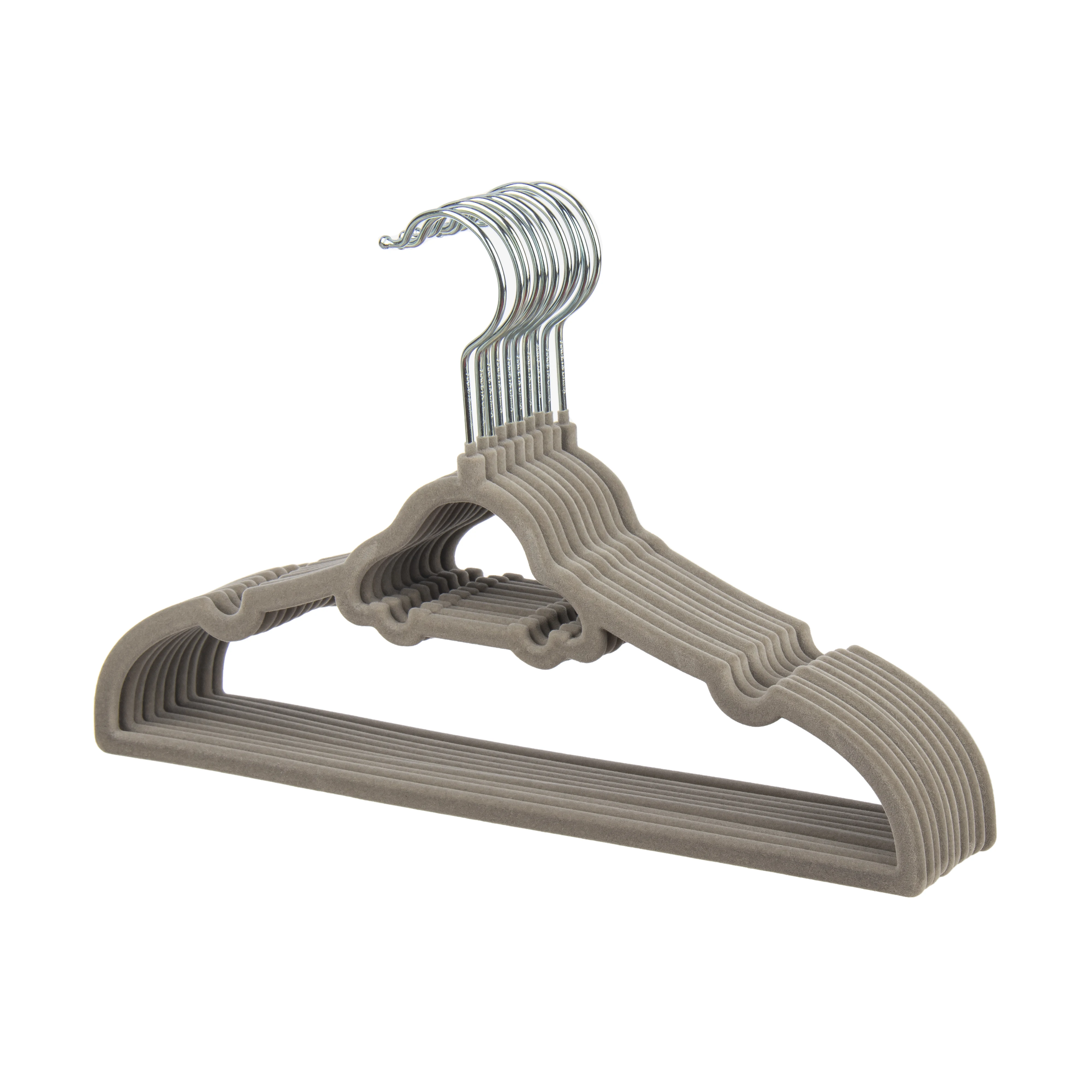 Children flocking rack Cute pickup truck shape hanger non-slip velvet hanger metal hook velvet children clothes hangers