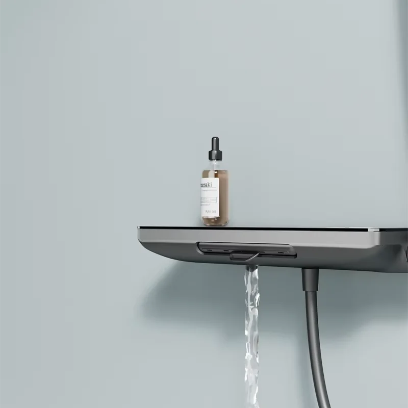 Bathroom thermostatic shower fixtures three function new design Smart shower with Lumbar jet massage