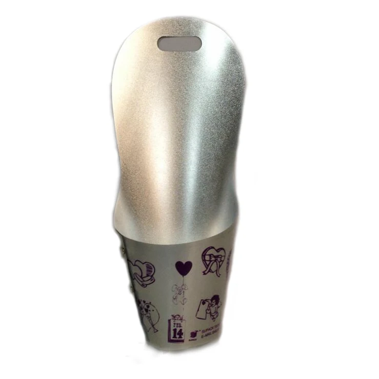 Luxury indoor plants decorative metallic flower pots foil cover for boutique promotion