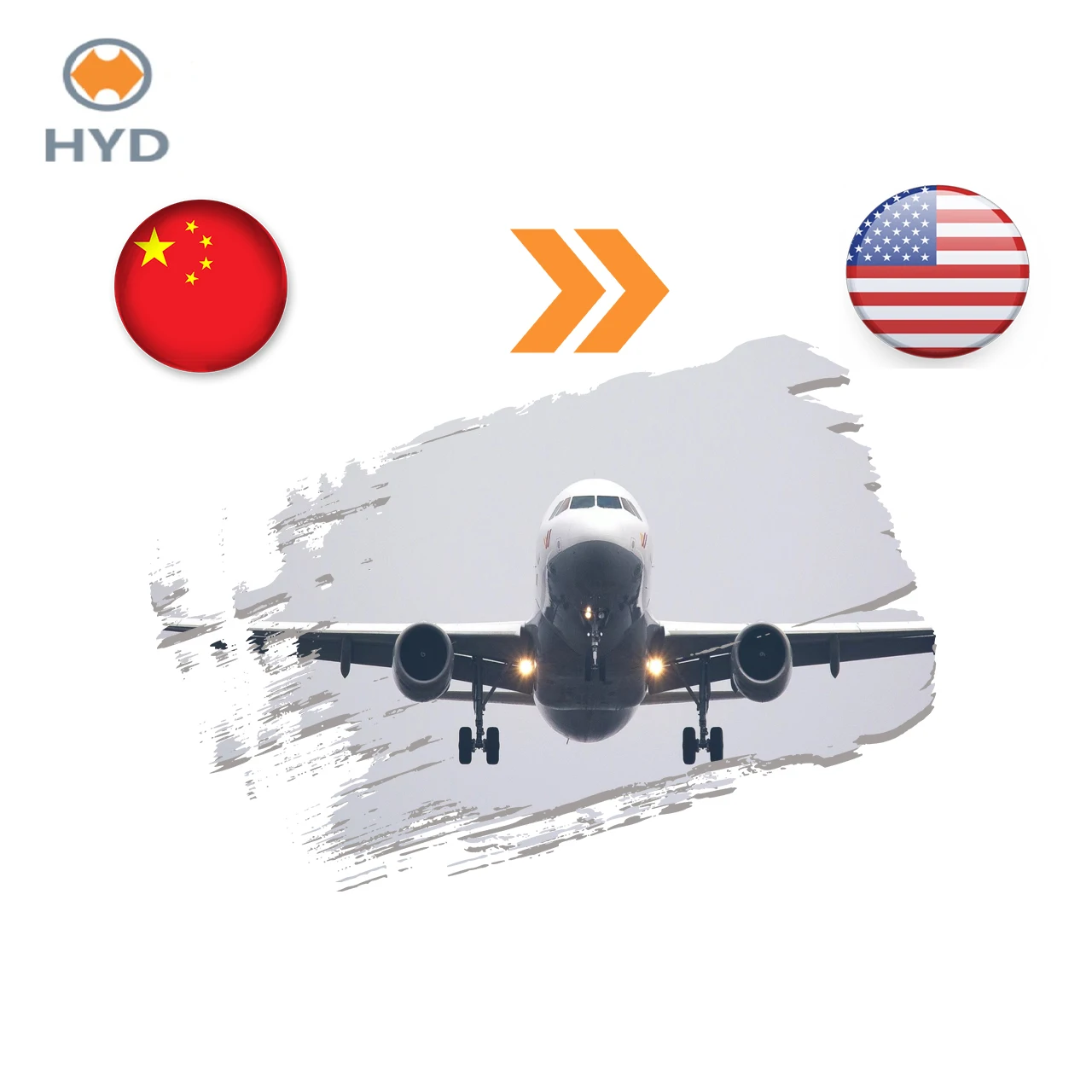 China to US Flight Forwarding Service with Transport Case Options
