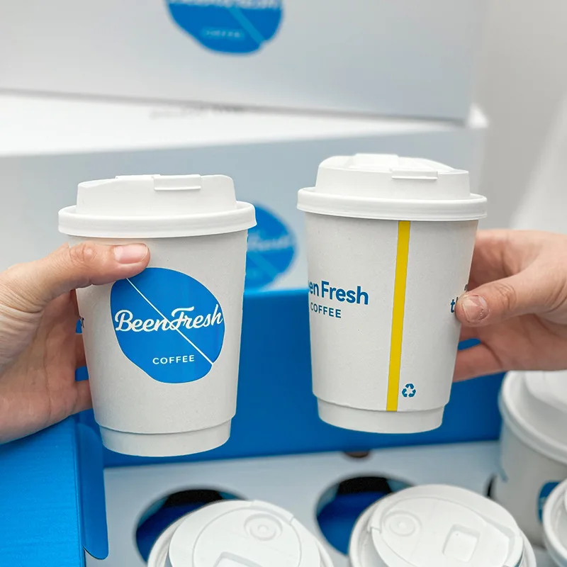 Biodegradable Paper Coffee Cups With Logo Wholesale Printing Paper Cups Manufacturer In Uae Logo Design Cupcake Cups Paper