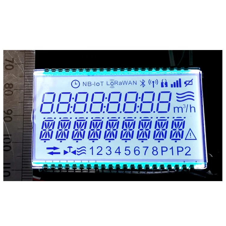 Factory Low Price Custom Lower Power LCD Display 14 Segment LCD Screen Display Module for Electronic Scale