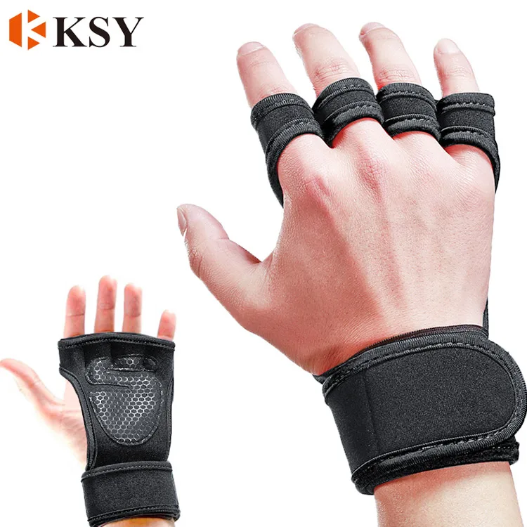 Half Finger Fitness Glove Weight Lifting Gym Training Gloves Bodybuilding Workout Gym Lifting Gloves