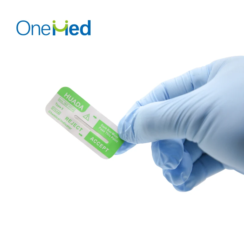 Pressure Steam Sterilizer Autoclave Chemical Indicator Card Class 5 Type