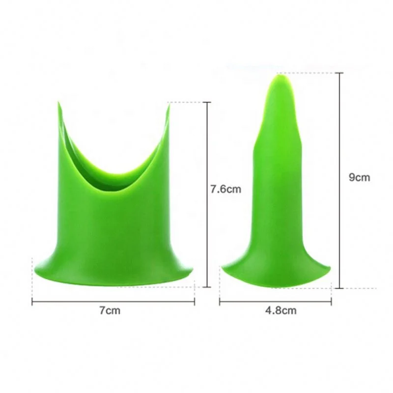 2020 Kitchen Utensil 2in1 Pepper Chili Bell Jalapeno Corer Seed Remover Pepper Chilli Cutter Corer Slicer