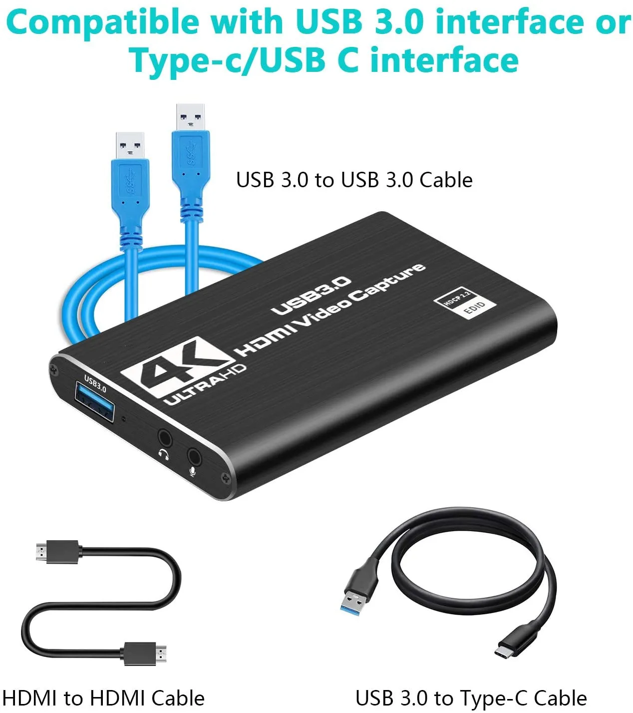 HD 4K 60 Гц 1080P HDMI Карта видеозахвата видеорегистратор с поддержкой вход для USB3.0 видео регистратор DVR Card аудио 60fps