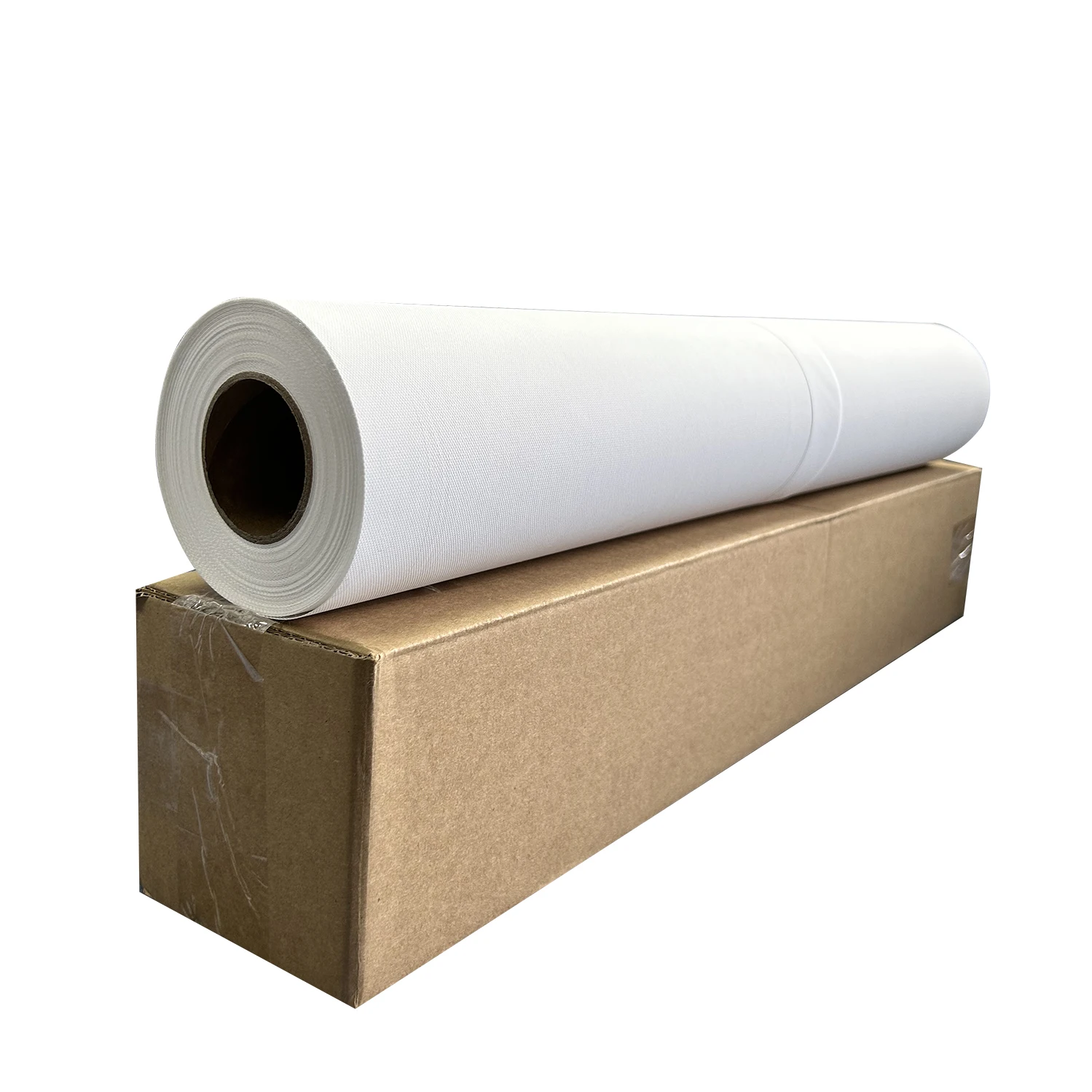High Quality 260gsm Matte Coated Polyester Inkjet Canvas Roll Fabric Artist Canvas from COLORFAN