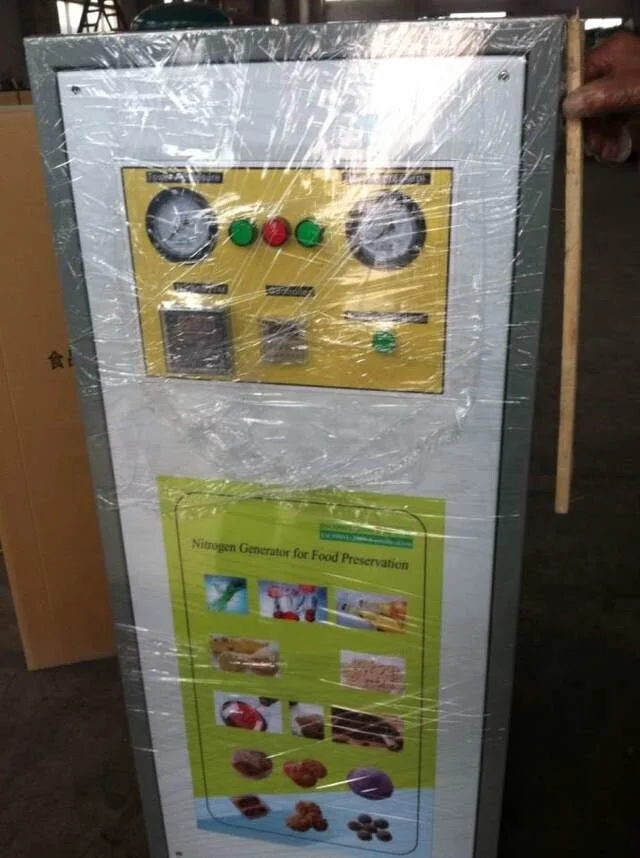 mobile PSA type nitrogen inflation machine  with nitrogen gas sensor for food packing nitrogen gas