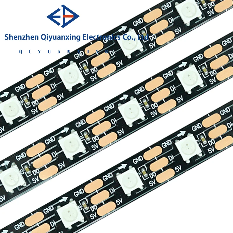 SK6812 Full Color LED Strip 5050 SMD RGB 60LEDS/M Built-in IC High Bright Lamp Bead Programmable 5V Symphony Light Strip