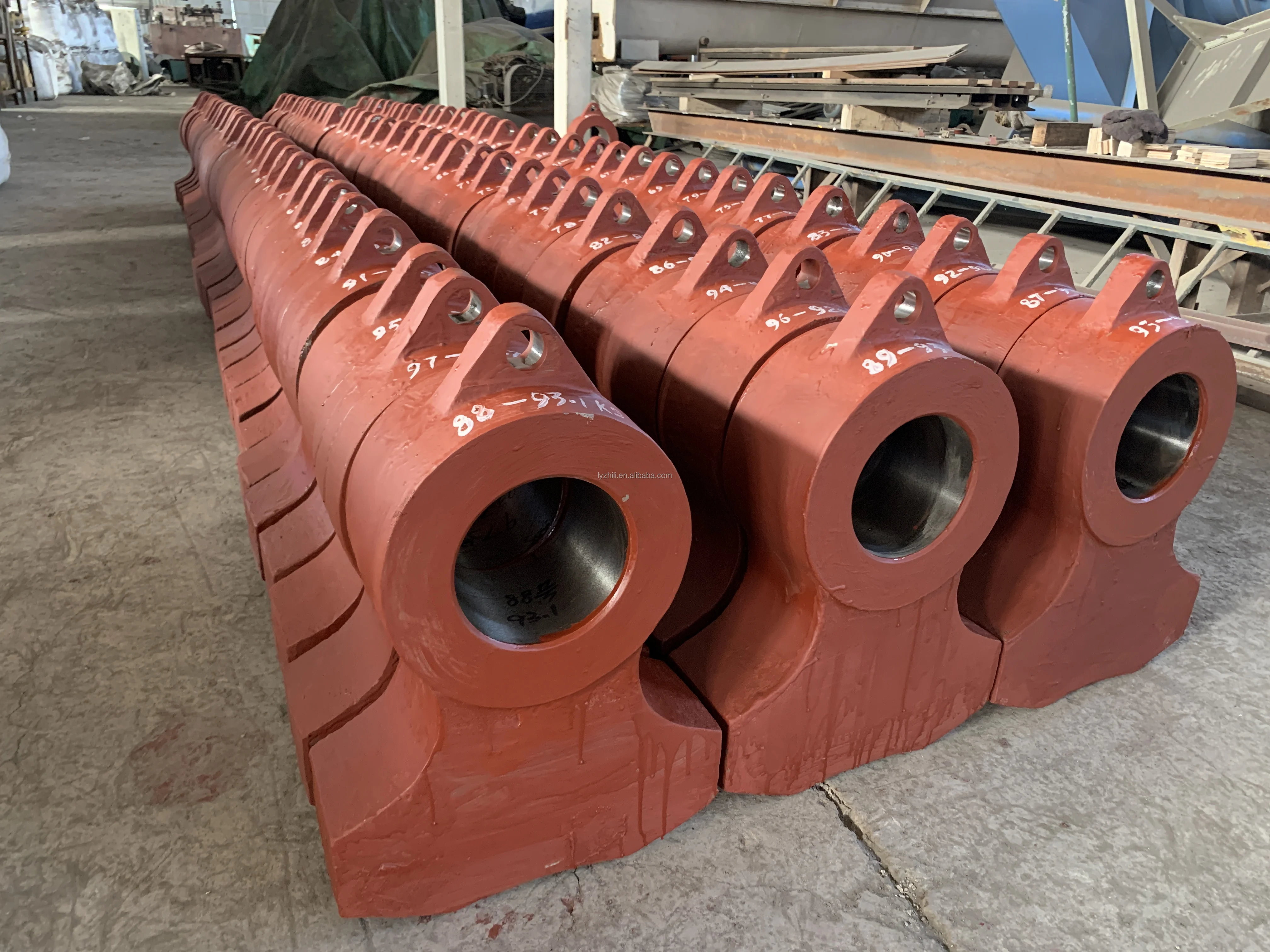 Износостойкая дробилка из Китая молотки высокомарганцевой легированной стали запасные части для каменной угольной клинкерной дробилки молотковая головка