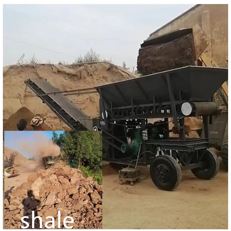 Diesel Power  Crushing Mill Machine Stone Crusher Breaker Hammer Crusher