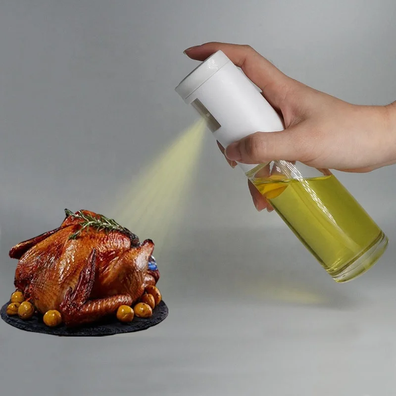 2022 Kitchen Accessories Food Grade  PP 100ML Olive Oil Sprayer Bottle, Spray Oil Mist Pot For Cooking