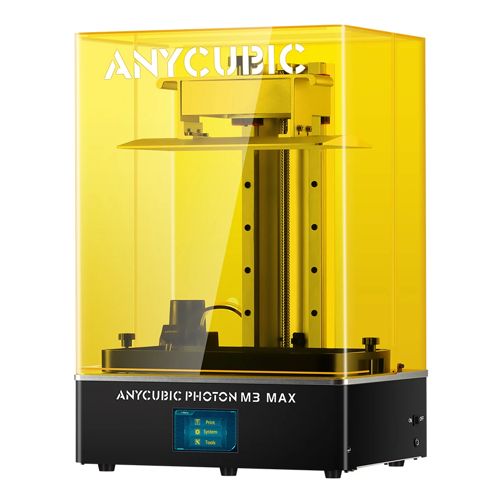 2023 ANYCUBI Photon M3 макс 298*164*300 мм большой размер печати 60 мм/ч скорость печати 13,6 дюймов 7K экран LCD 3d принтер