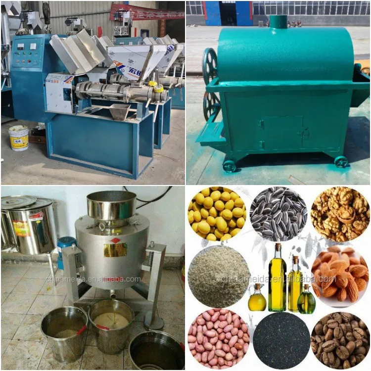 Hot Sale flaxseed cold oil press machine soybean sesame peanut cooking oil press machine