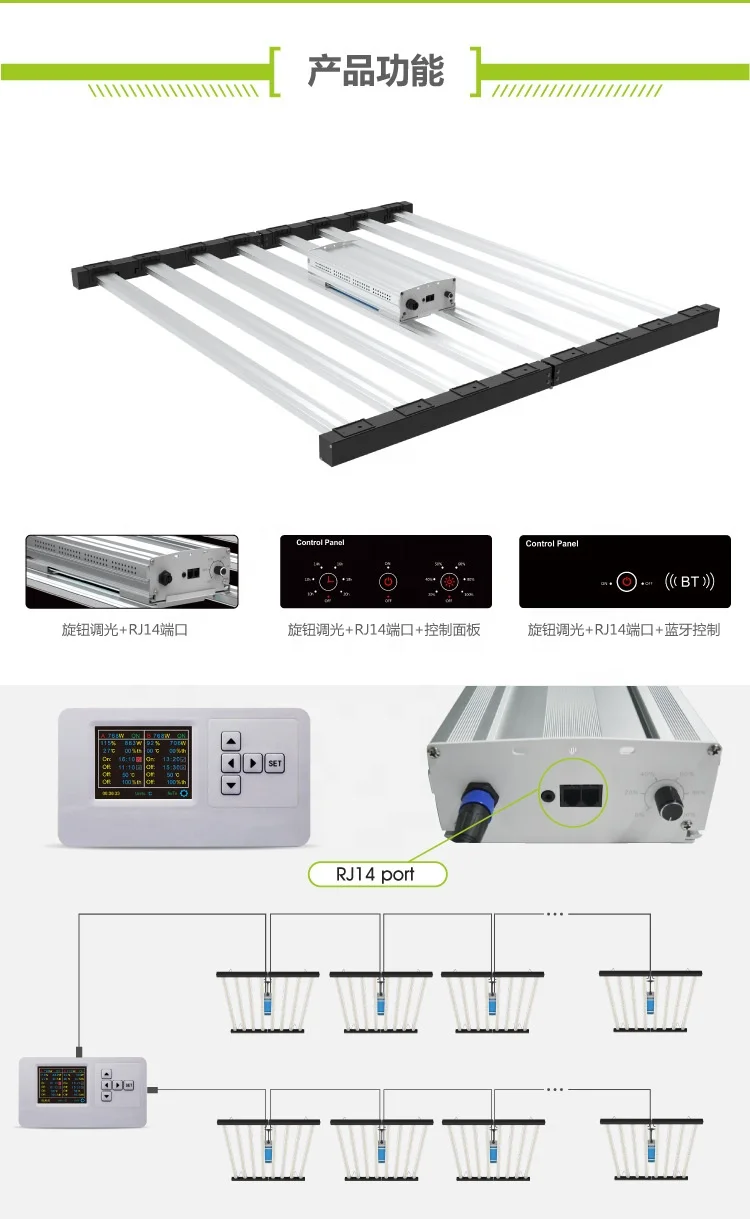 Lm301b lm301h Evo 800w Grow Light for Hydroponics Full Spectrum Spider 1000watt Led Grow Light for Large-scale planting