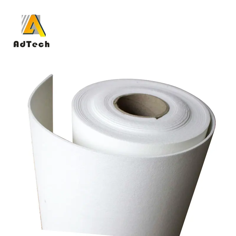Refractory  High Temperature Insulation Ceramic fiber Paper For Aluminum Foundry
