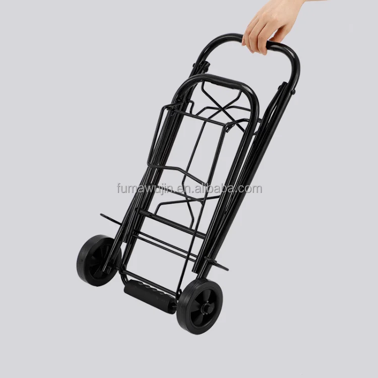 Hot sale 2 Wheels Stair Climbing hand trolley metal cart cheap truck