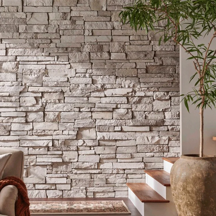 abs plastic rubber 3d wall panel mold for making artificial stone concrete mold wall fence