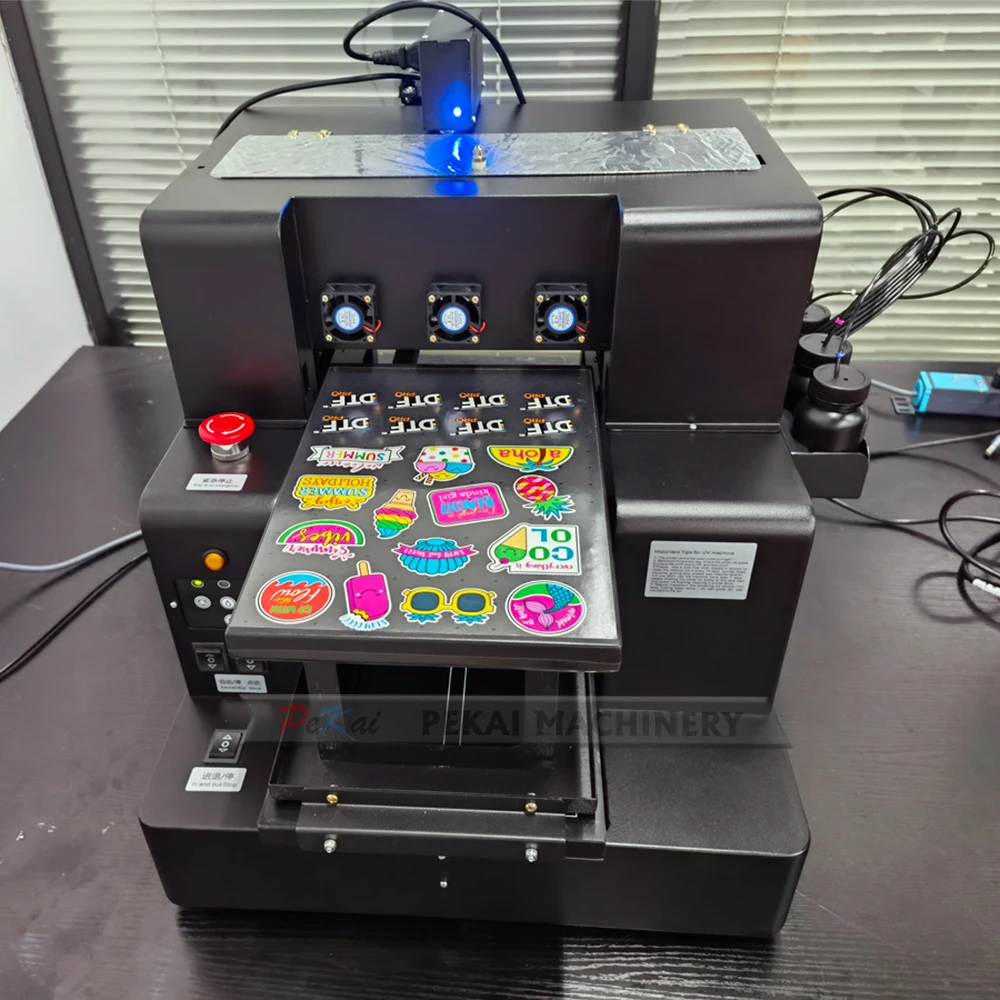 L805 Print Head A4 Size Mini Portable A4 Printer Flatbed Uv Printer A4 UV Printer