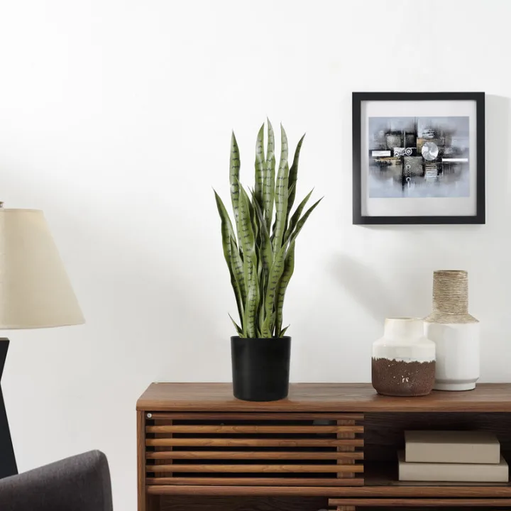 Vivid 90cm Artificial Snake Plants Artificial Bonsai Small Plant Home Decor